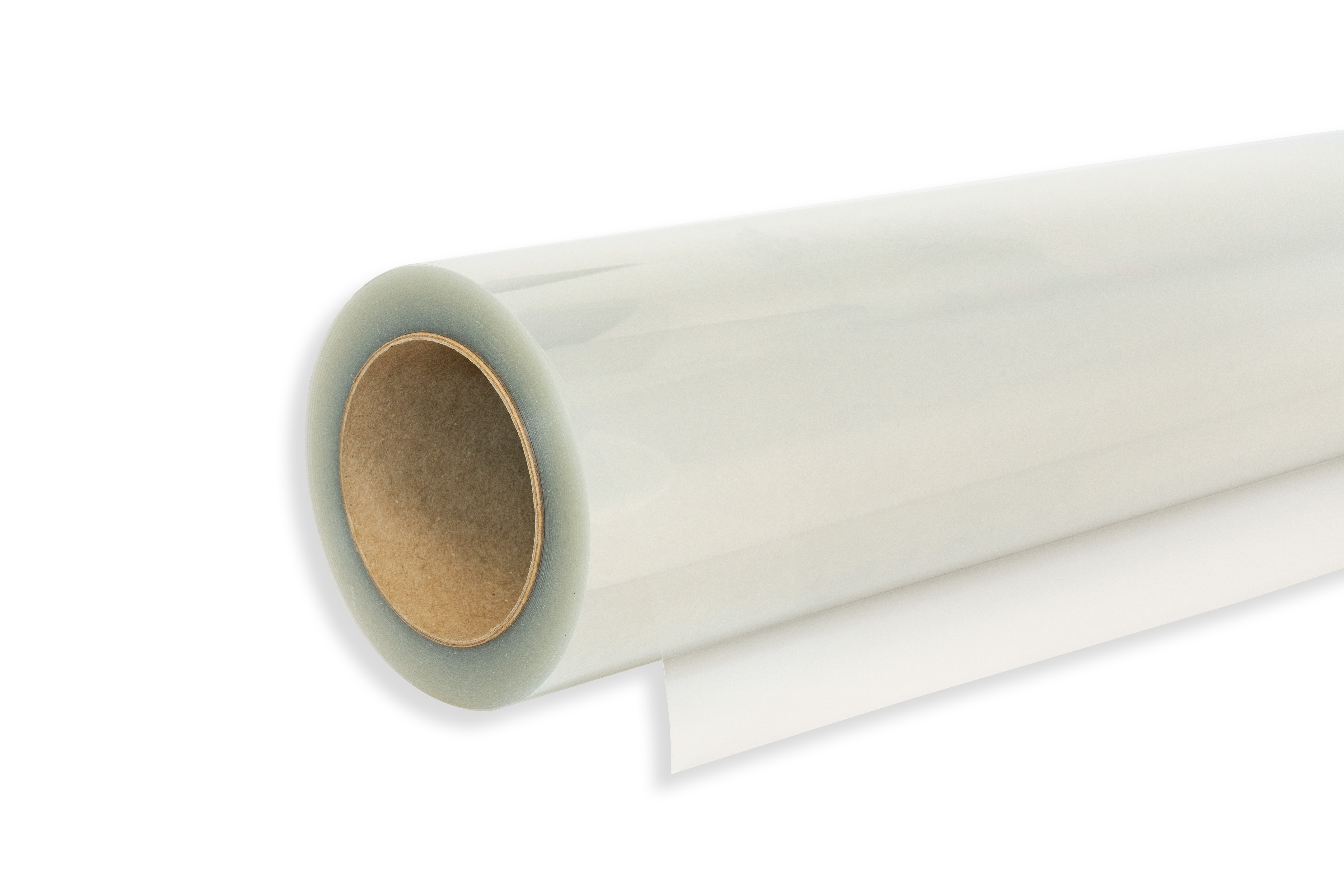 .007 thick Clear Polyester Film Roll- 40 wide roll x 100 FT. Roll- In  stock, CS Hyde Company