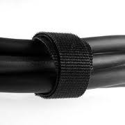 1/2 Wide 50 Length VELCRO 1801-OW-PB/B Black Nylon Onewrap Velcro Strap Hook and Loop 