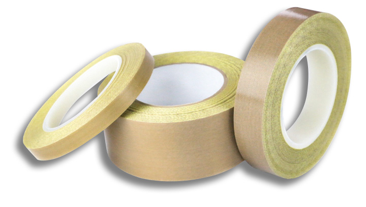 CS Hyde High Temperature Fiberglass  Double Sided Silicone Adhesive Tape Ivory 