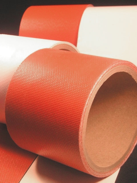 Red 0.75 Width x 5 Yard Roll 6 mil Thick CS Hyde PTFE / Fiberglass Laminate with Silicone Adhesive Liner 