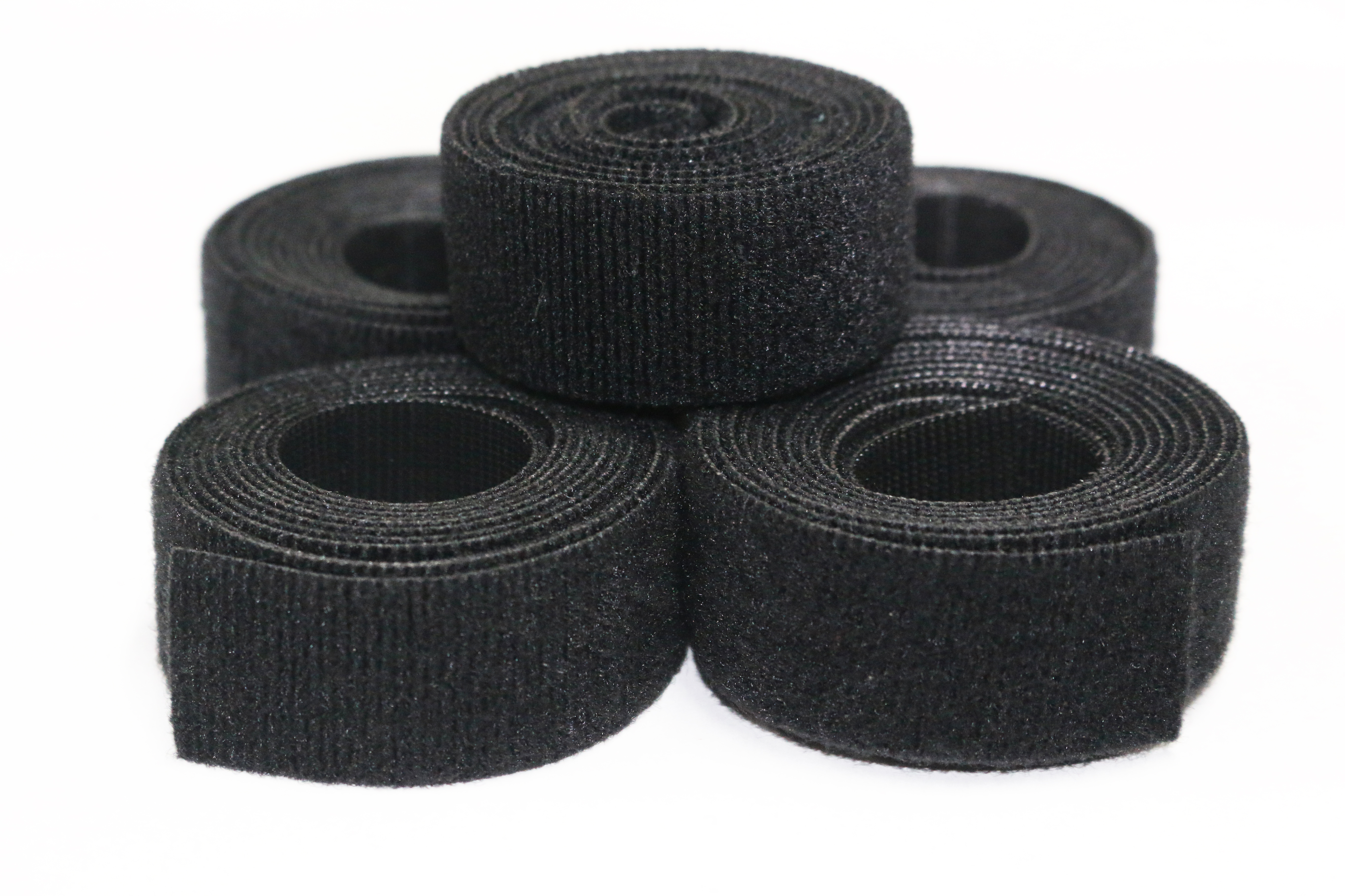 1804 Ow-pb/b Black Nylon Onewrap Strap Hook and Loop 1" Wide 5 Length VELCRO for sale online 